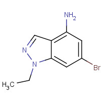 1199243-86-1 6-bromo-1-ethylindazol-4-amine chemical structure