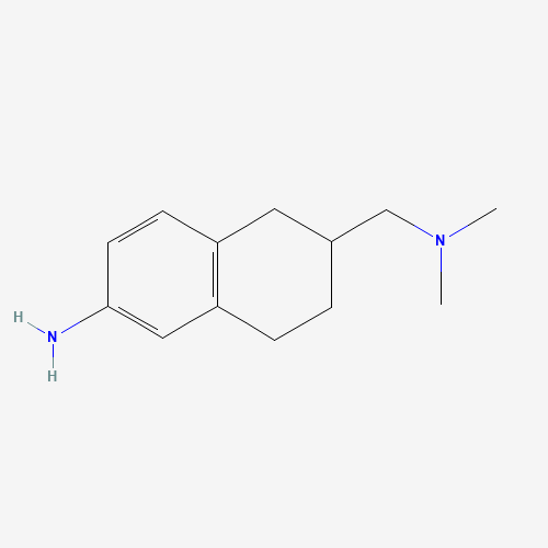 331754-31-5 6-[(dimethylamino)methyl]-5,6,7,8-tetrahydronaphthalen-2-amine chemical structure