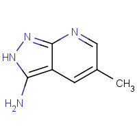 1256836-46-0 5-methyl-2H-pyrazolo[3,4-b]pyridin-3-amine chemical structure