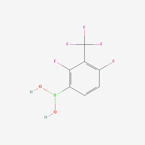 769937-40-8 [2,4-difluoro-3-(trifluoromethyl)phenyl]boronic acid chemical structure