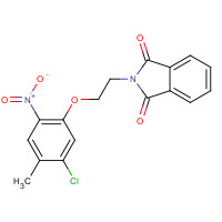 862874-00-8 2-[2-(5-chloro-4-methyl-2-nitrophenoxy)ethyl]isoindole-1,3-dione chemical structure