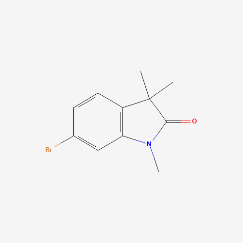 1190861-69-8 6-bromo-1,3,3-trimethylindol-2-one chemical structure