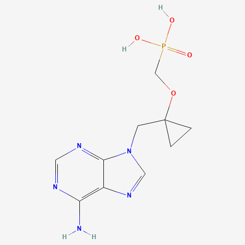 441785-21-3 [1-[(6-aminopurin-9-yl)methyl]cyclopropyl]oxymethylphosphonic acid chemical structure