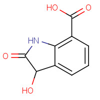 28546-23-8 3-hydroxy-2-oxo-1,3-dihydroindole-7-carboxylic acid chemical structure