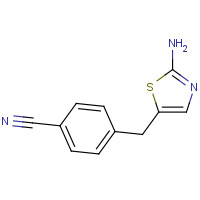 926253-88-5 4-[(2-amino-1,3-thiazol-5-yl)methyl]benzonitrile chemical structure