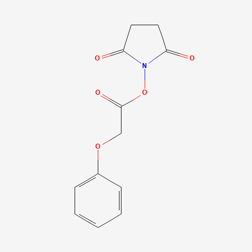 38678-58-9 (2,5-dioxopyrrolidin-1-yl) 2-phenoxyacetate chemical structure