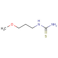 66892-33-9 3-methoxypropylthiourea chemical structure