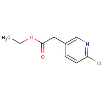 197376-47-9 ethyl 2-(6-chloropyridin-3-yl)acetate chemical structure