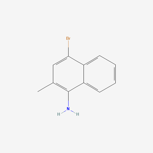 37113-08-9 4-bromo-2-methylnaphthalen-1-amine chemical structure
