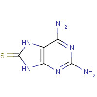 462066-71-3 2,6-diamino-7,9-dihydropurine-8-thione chemical structure