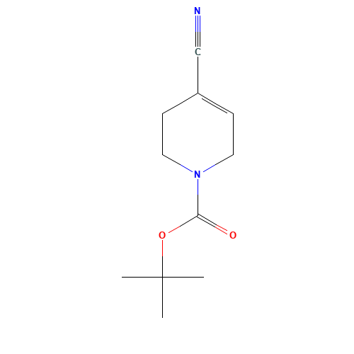 873551-20-3 tert-butyl 4-cyano-3,6-dihydro-2H-pyridine-1-carboxylate chemical structure