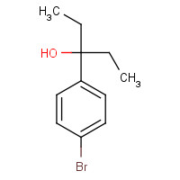 850918-14-8 3-(4-bromophenyl)pentan-3-ol chemical structure