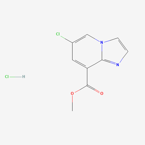 145335-89-3 methyl 6-chloroimidazo[1,2-a]pyridine-8-carboxylate chemical structure