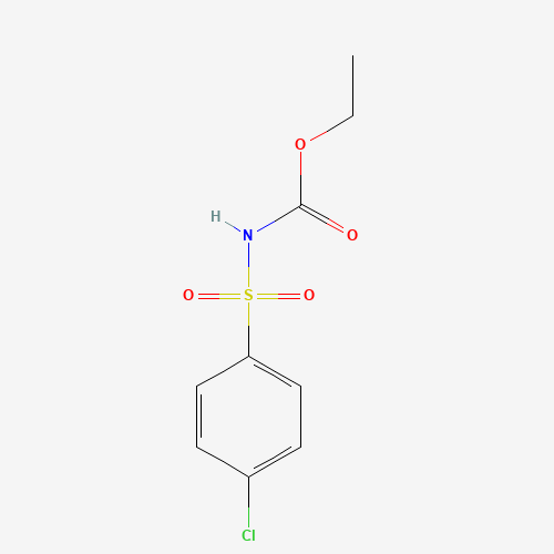 13945-53-4 ethyl N-(4-chlorophenyl)sulfonylcarbamate chemical structure