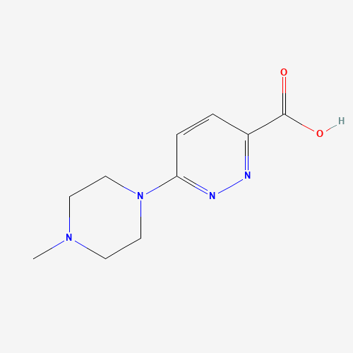 938137-39-4 6-(4-methylpiperazin-1-yl)pyridazine-3-carboxylic acid chemical structure