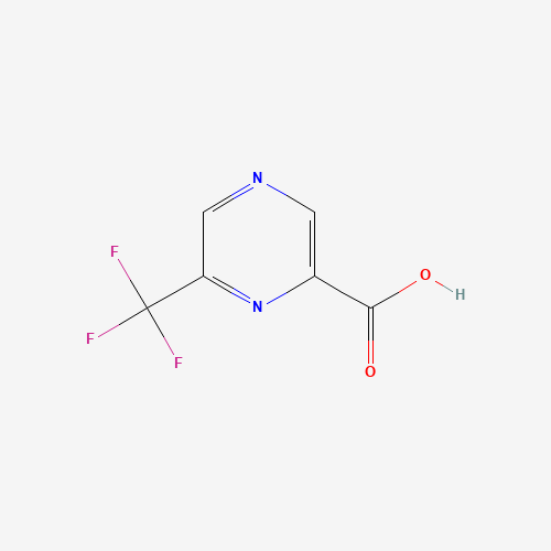 1060812-74-9 6-(trifluoromethyl)pyrazine-2-carboxylic acid chemical structure