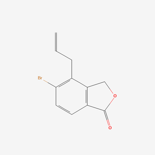 1255208-62-8 5-bromo-4-prop-2-enyl-3H-2-benzofuran-1-one chemical structure