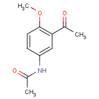 51410-09-4 N-(3-acetyl-4-methoxyphenyl)acetamide chemical structure