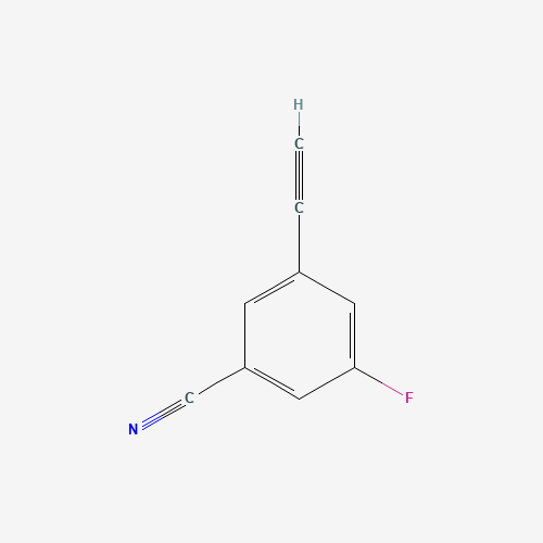 872122-56-0 3-ethynyl-5-fluorobenzonitrile chemical structure