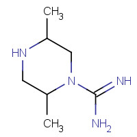 92564-60-8 2,5-dimethylpiperazine-1-carboximidamide chemical structure
