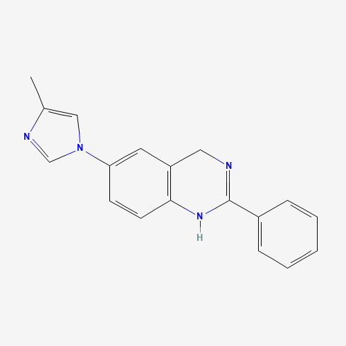 1201902-31-9 6-(4-methylimidazol-1-yl)-2-phenyl-1,4-dihydroquinazoline chemical structure