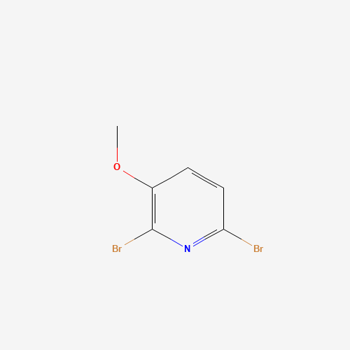 79491-45-5 2,6-dibromo-3-methoxypyridine chemical structure