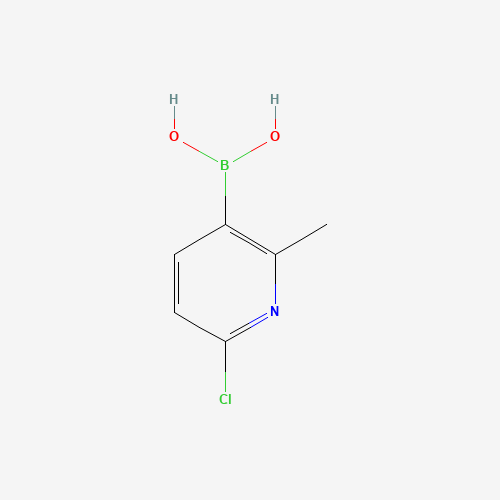 913836-15-4 (6-chloro-2-methylpyridin-3-yl)boronic acid chemical structure