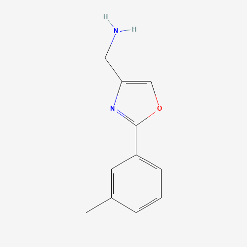 885273-21-2 [2-(3-methylphenyl)-1,3-oxazol-4-yl]methanamine chemical structure