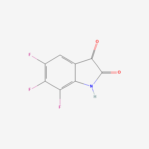 107583-37-9 5,6,7-trifluoro-1H-indole-2,3-dione chemical structure