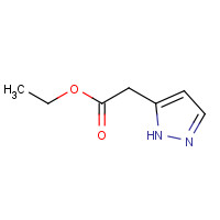 82668-50-6 ethyl 2-(1H-pyrazol-5-yl)acetate chemical structure