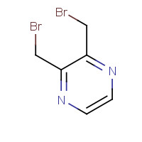 282528-30-7 2,3-bis(bromomethyl)pyrazine chemical structure