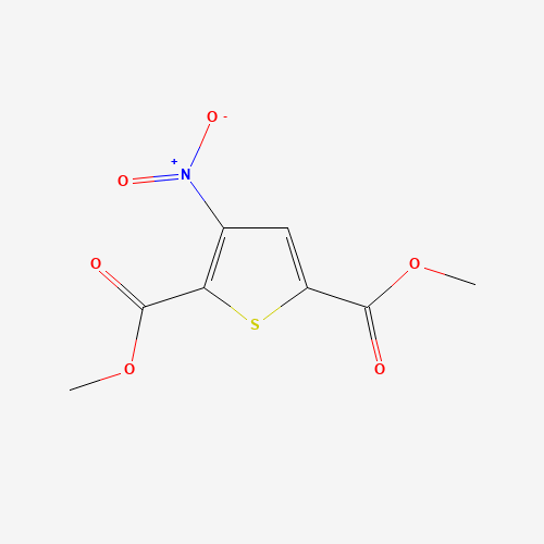 858840-42-3 dimethyl 3-nitrothiophene-2,5-dicarboxylate chemical structure