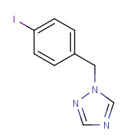 864068-93-9 1-[(4-iodophenyl)methyl]-1,2,4-triazole chemical structure