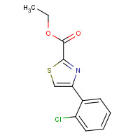 1050507-06-6 ethyl 4-(2-chlorophenyl)-1,3-thiazole-2-carboxylate chemical structure