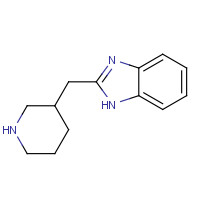 933738-45-5 2-(piperidin-3-ylmethyl)-1H-benzimidazole chemical structure