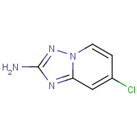 1131410-85-9 7-chloro-[1,2,4]triazolo[1,5-a]pyridin-2-amine chemical structure