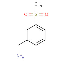 771573-22-9 (3-methylsulfonylphenyl)methanamine chemical structure