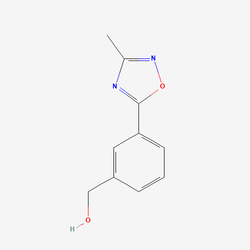 916766-84-2 [3-(3-methyl-1,2,4-oxadiazol-5-yl)phenyl]methanol chemical structure