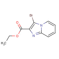 143982-54-1 ethyl 3-bromoimidazo[1,2-a]pyridine-2-carboxylate chemical structure