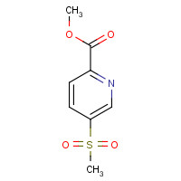1201326-81-9 methyl 5-methylsulfonylpyridine-2-carboxylate chemical structure