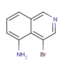 16552-65-1 4-bromoisoquinolin-5-amine chemical structure
