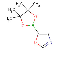942070-84-0 5-(4,4,5,5-tetramethyl-1,3,2-dioxaborolan-2-yl)-1,3-oxazole chemical structure
