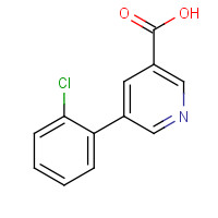 893735-02-9 5-(2-chlorophenyl)pyridine-3-carboxylic acid chemical structure