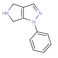 1350652-35-5 1-phenyl-5,6-dihydro-4H-pyrrolo[3,4-c]pyrazole chemical structure