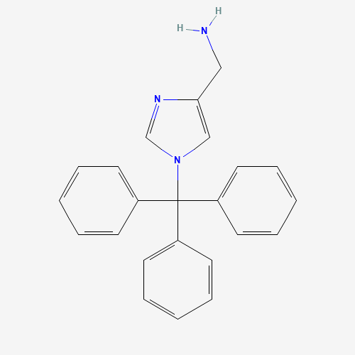 340179-89-7 (1-tritylimidazol-4-yl)methanamine chemical structure
