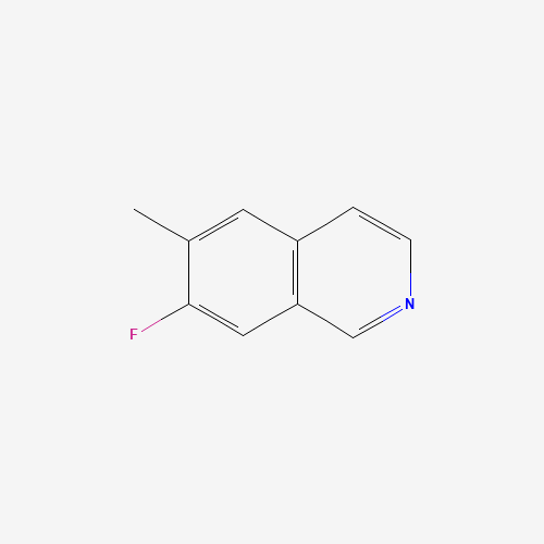 1159983-16-0 7-fluoro-6-methylisoquinoline chemical structure