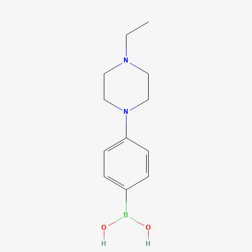 657398-70-4 [4-(4-ethylpiperazin-1-yl)phenyl]boronic acid chemical structure