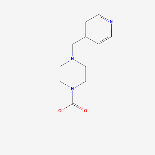 150812-38-7 tert-butyl 4-(pyridin-4-ylmethyl)piperazine-1-carboxylate chemical structure