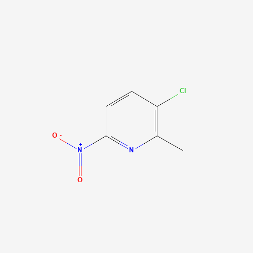 1374575-16-2 3-chloro-2-methyl-6-nitropyridine chemical structure