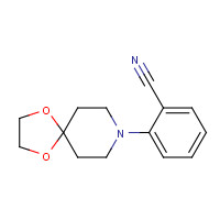 120807-27-4 2-(1,4-dioxa-8-azaspiro[4.5]decan-8-yl)benzonitrile chemical structure